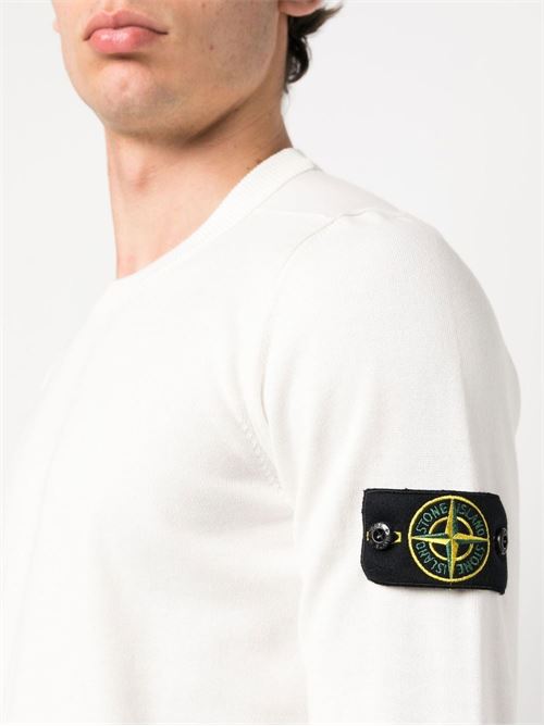 Maglione con logo STONE ISLAND | 8015540B2V0001